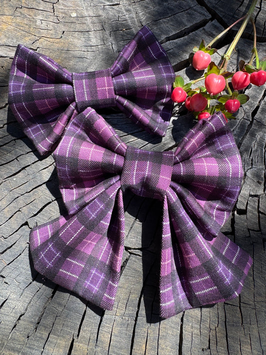 Grape Plaid